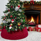Luxury Plush Christmas Tree Skirt – 72cm (28")