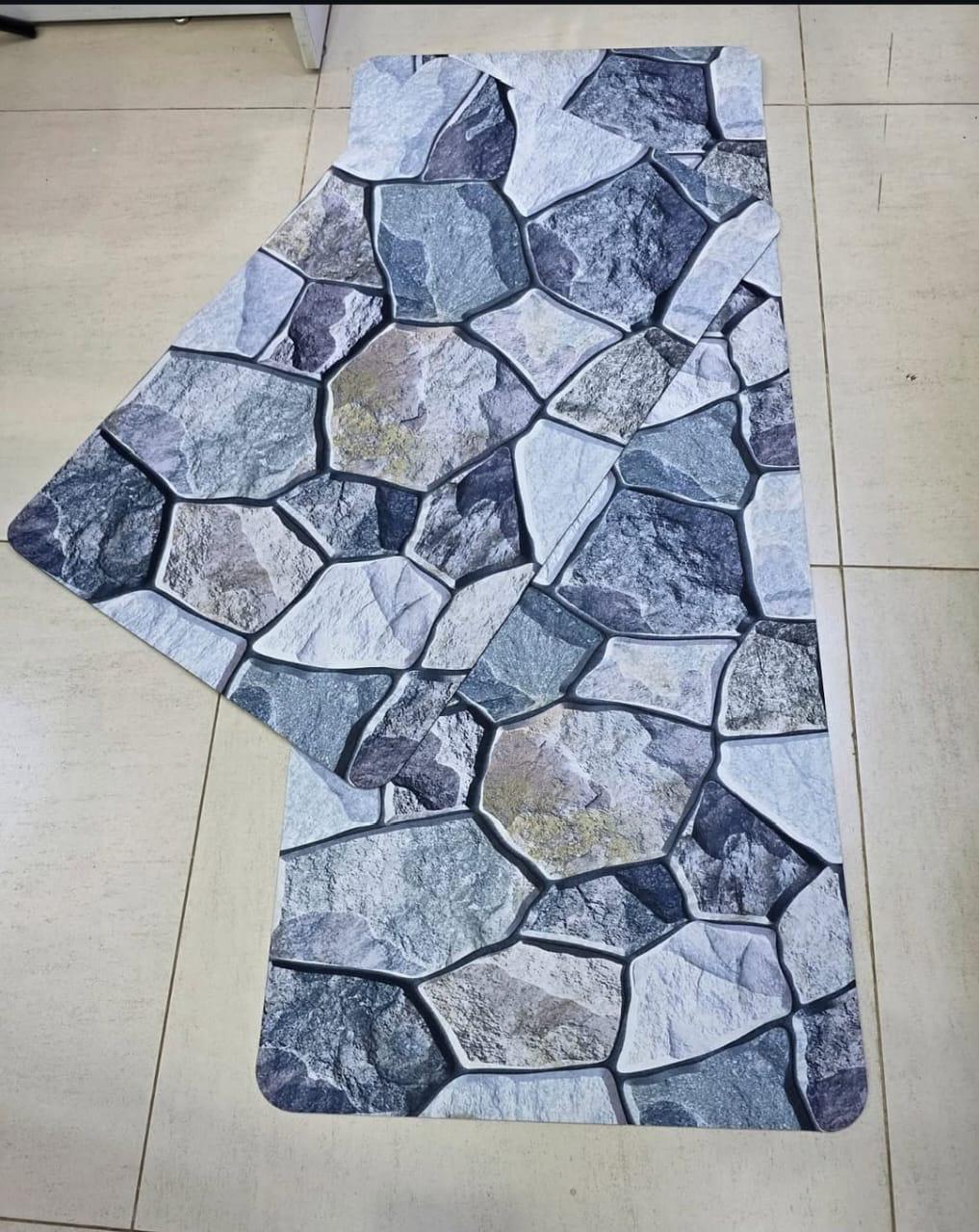 High Quality 2PC Rubber Kitchen Mats
