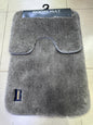 2 Pc Set BATHROOM MATS 6090 + 4560