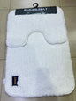 2 Pc Set BATHROOM MATS 6090 + 4560