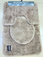 3 Pc Set BATHROOM MATS 6090 + 4560+ 4045