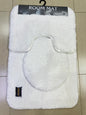 3 Pc Set BATHROOM MATS 6090 + 4560+ 4045