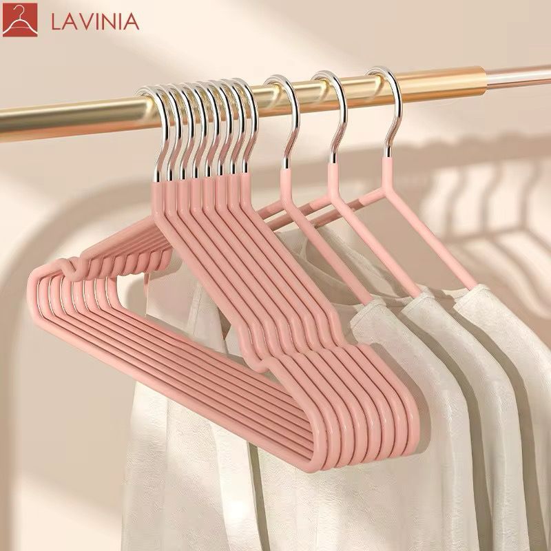 10 Non Slip Metal Hanger