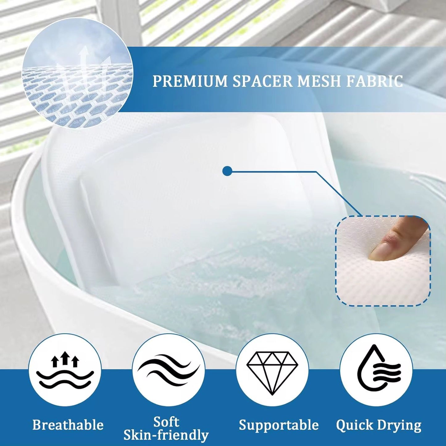 Full Body Bathtub Pillow