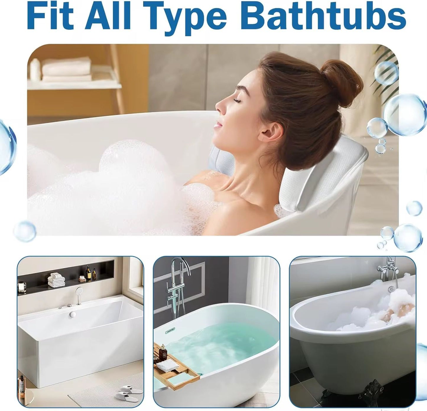 Full Body Bathtub Pillow