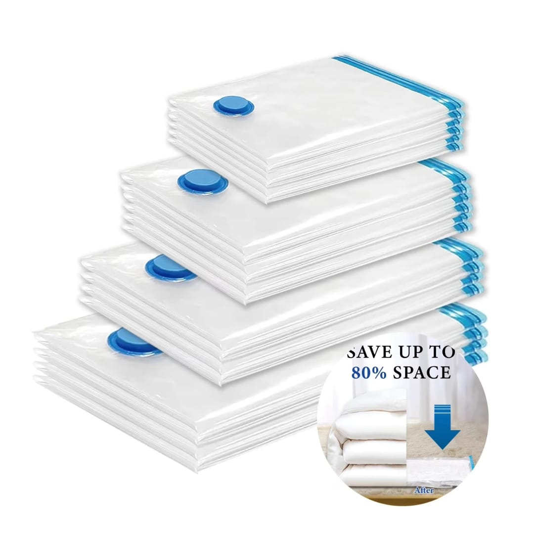 10 Pc Large Plastic Storage Bag