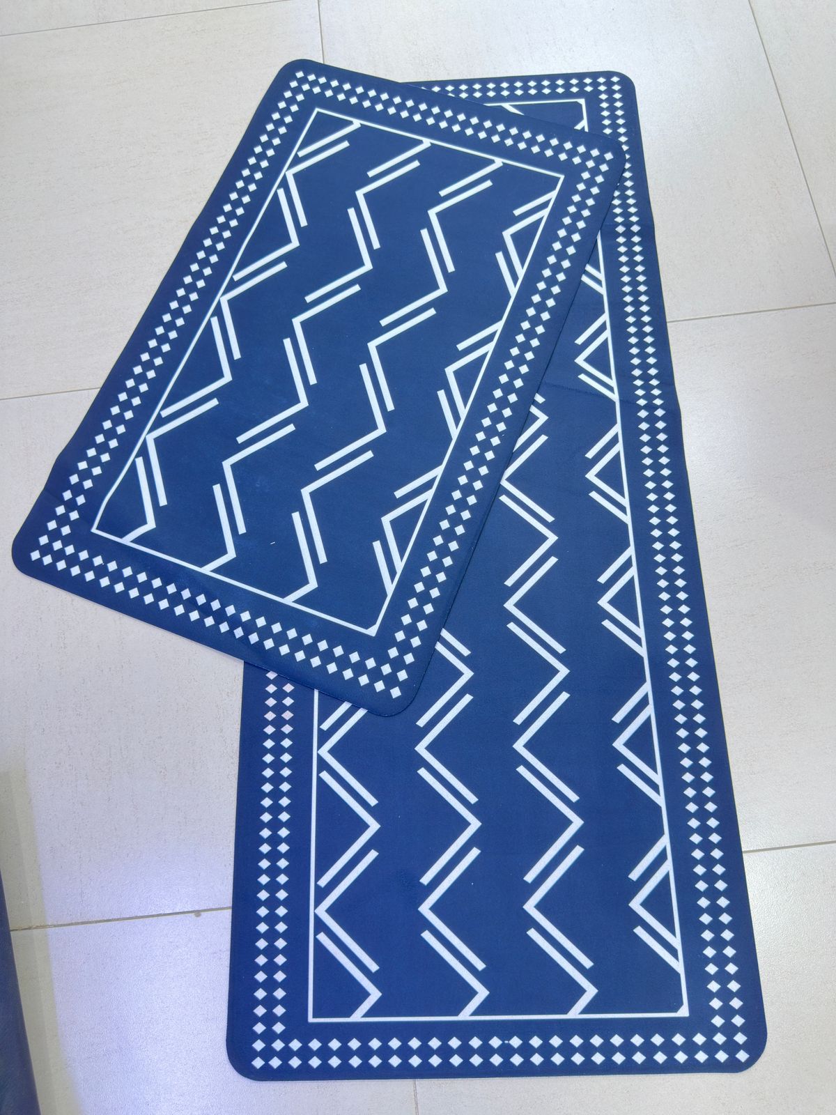 2 Pc Rubber Kitchen Mats
