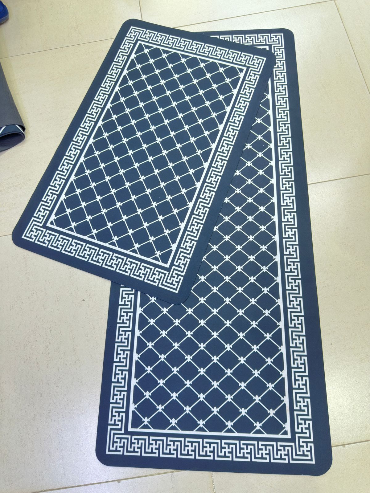2 Pc Rubber Kitchen Mats