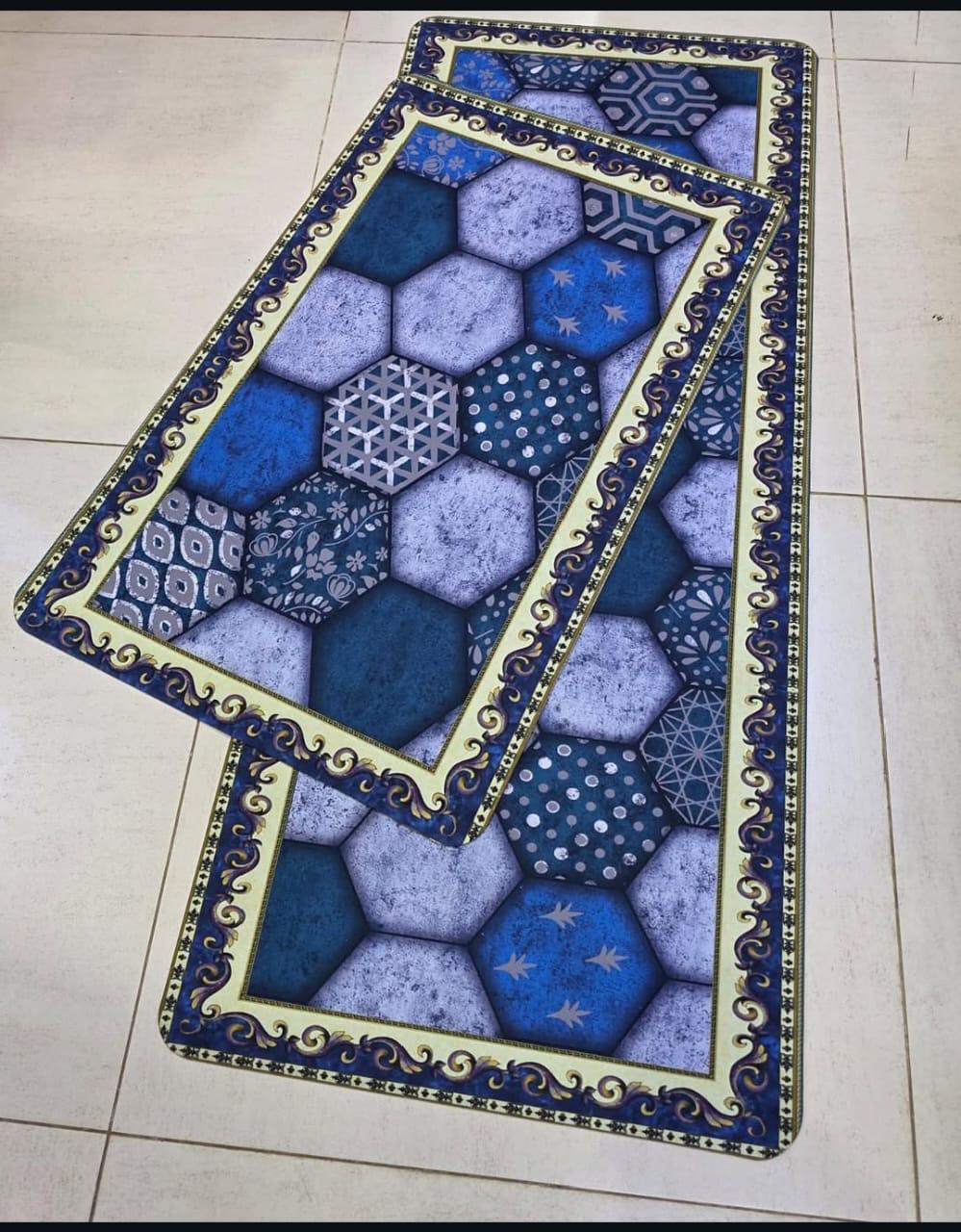 2 Pc Rubber Kitchen Mats
