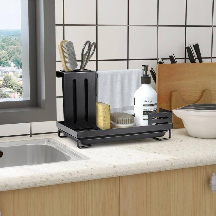 Steel Kitchen Sink Organizer
