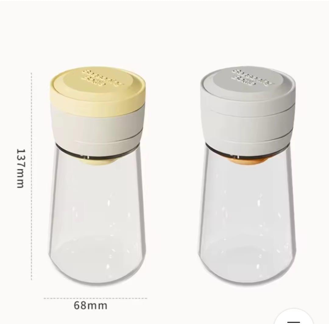 Moisture-Proof Glass Salt Shaker