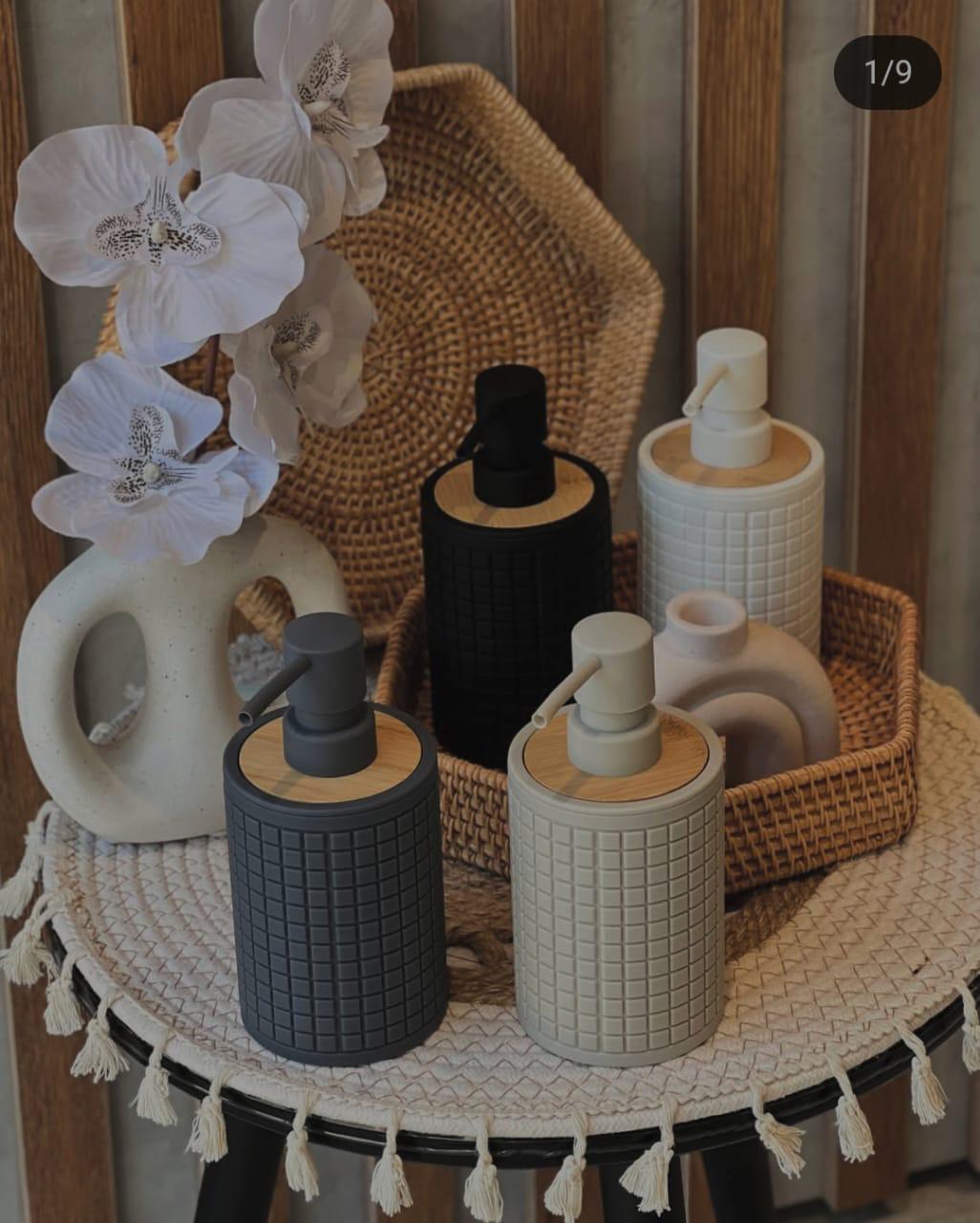 Bamboo Luxury Lotion Pump Bottle