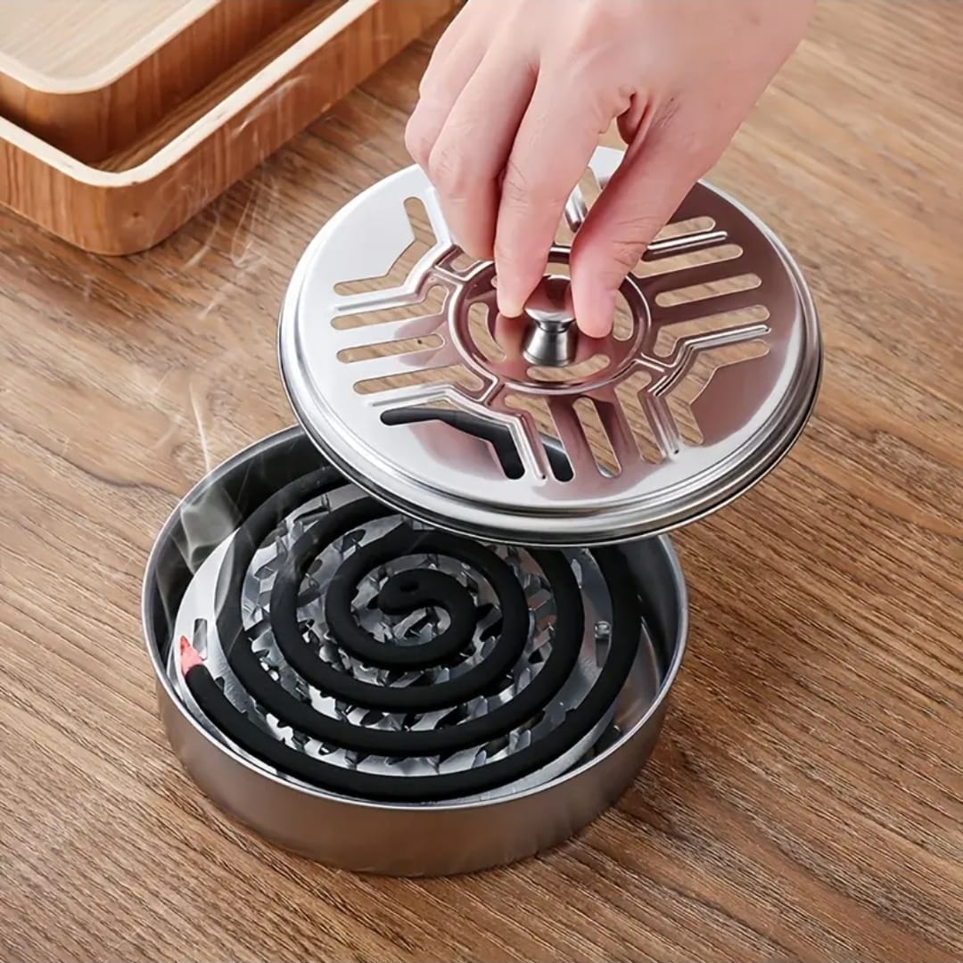 Stainless Steel Mosquito Coil Holder