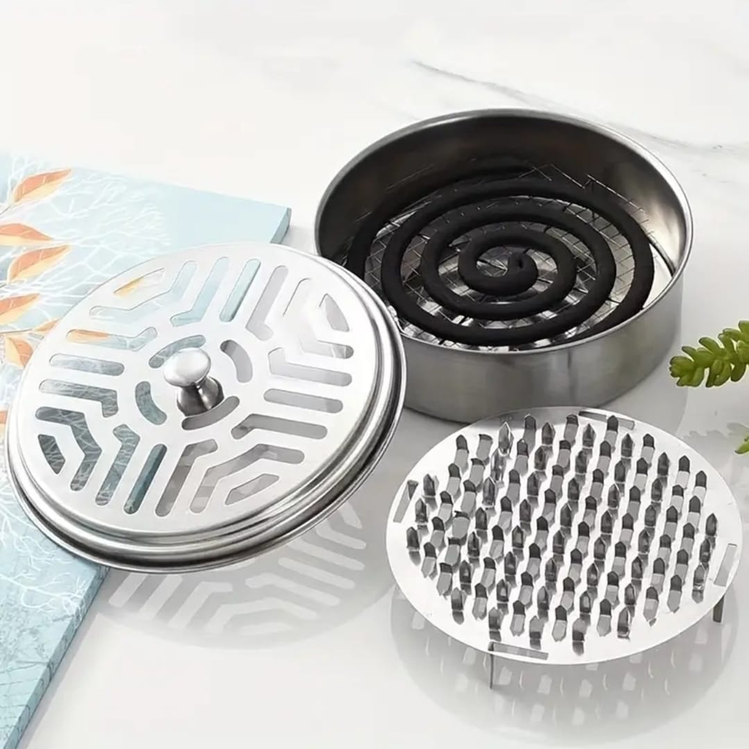 Stainless Steel Mosquito Coil Holder