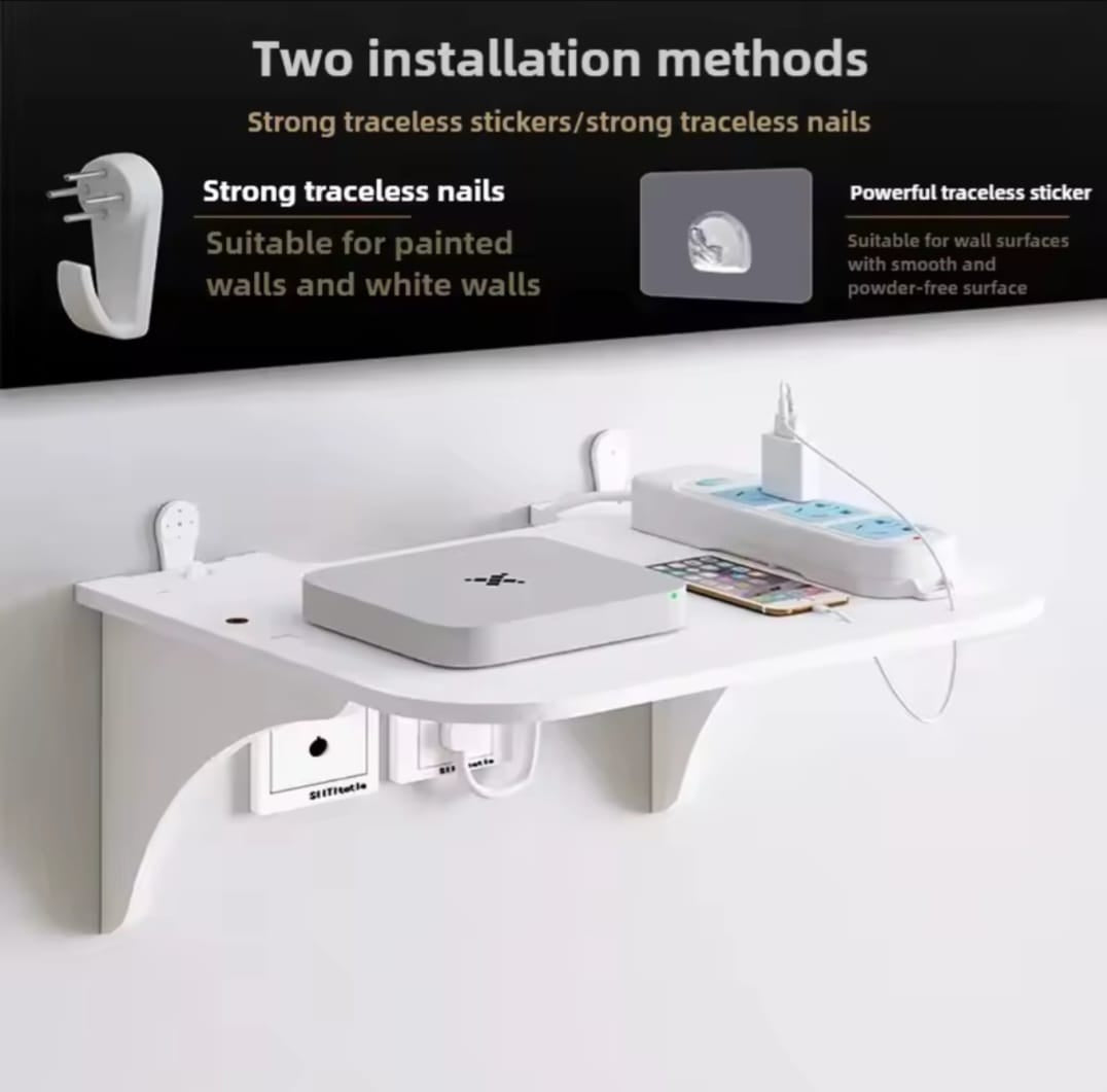 Wall Mount Floating Shelf Storage