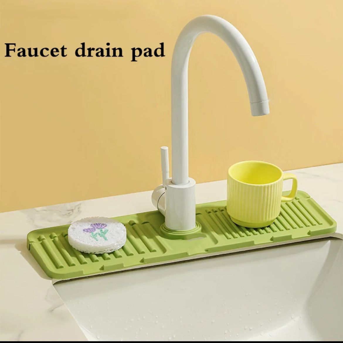Silicone Faucet Mat Sink Splash Guard