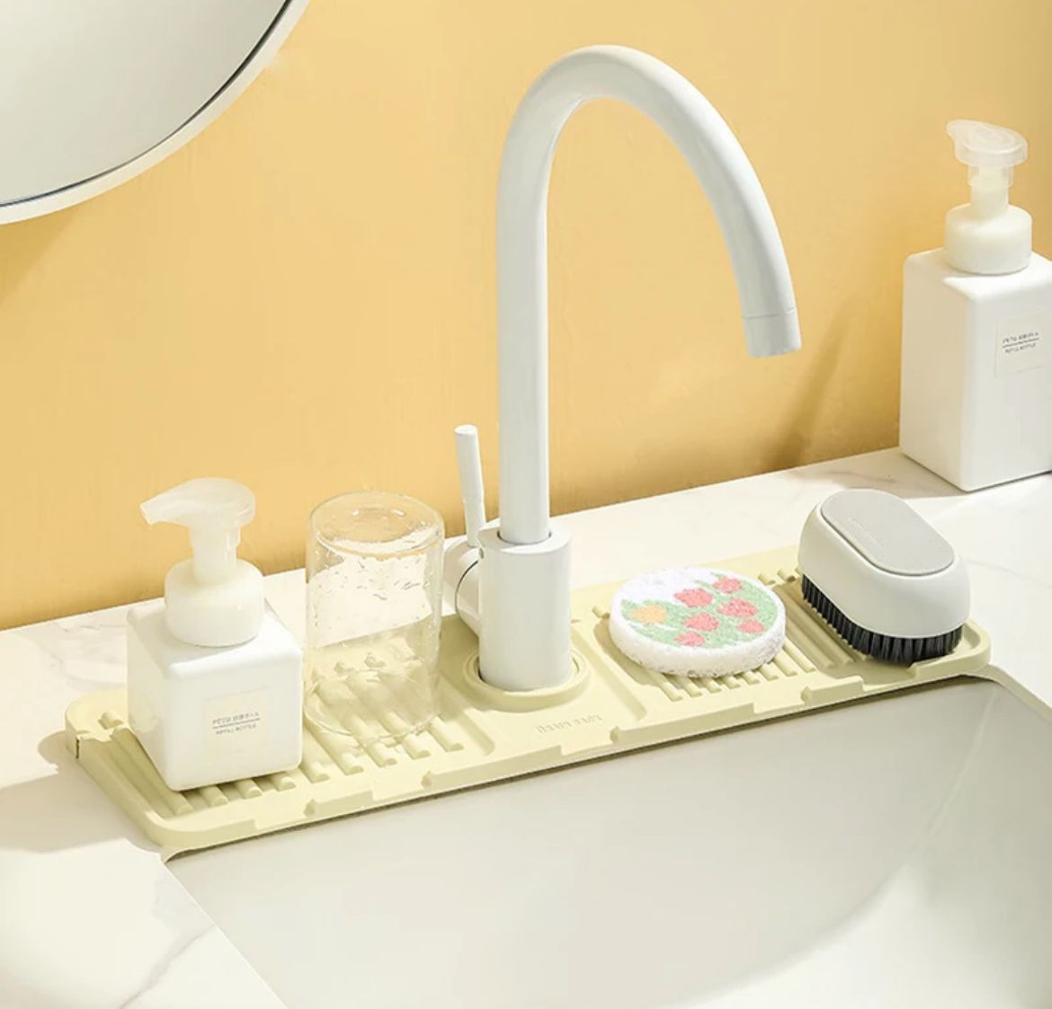 Silicone Faucet Mat Sink Splash Guard