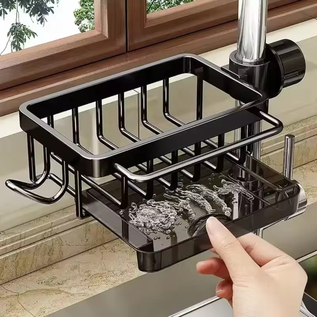 Aluminium Kitchen & Bathroom Sink Organizer