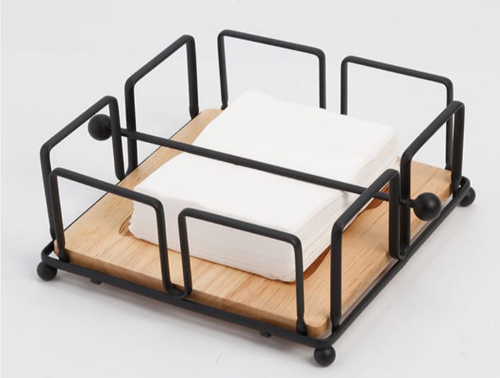 Luxury Metallic Serviette Holder