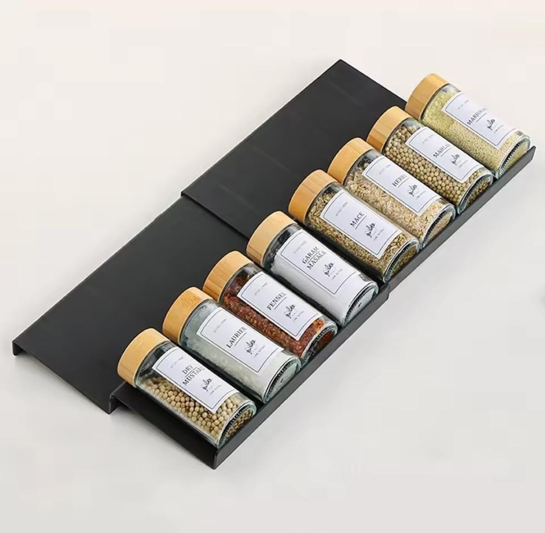 4layer Spice Drawer Organizer Rack