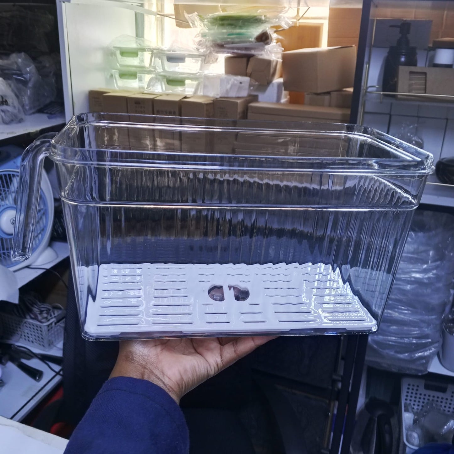 Acrylic Fridge Containers
