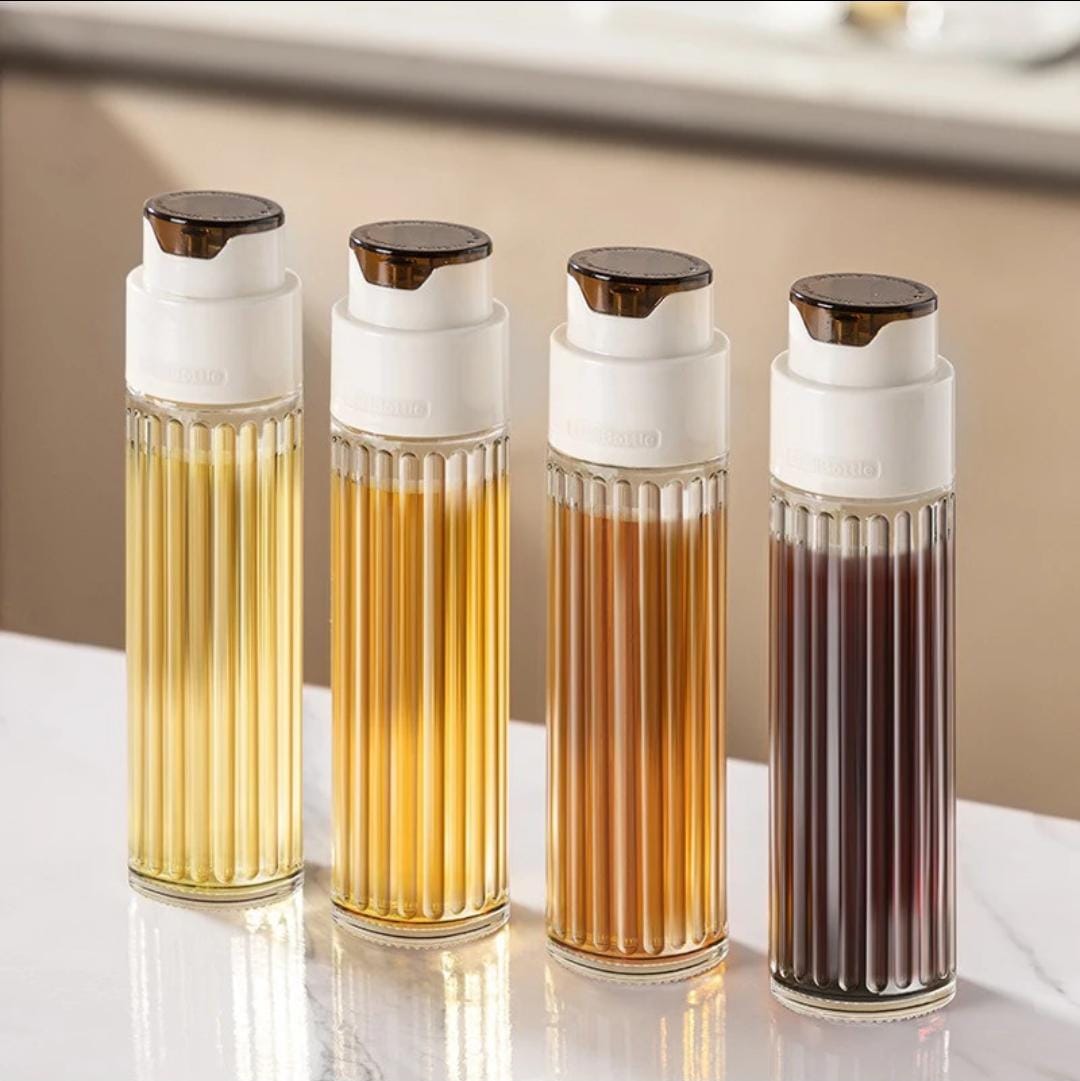 500ml Luxury Glass Oil Jar