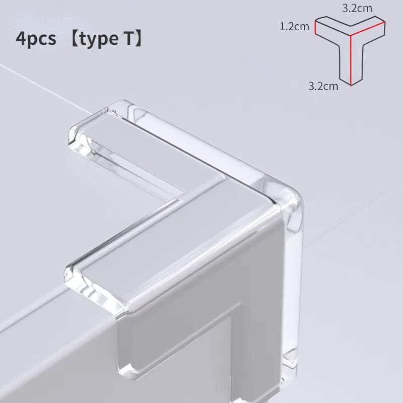 4Pcs Silicone Corner Protector