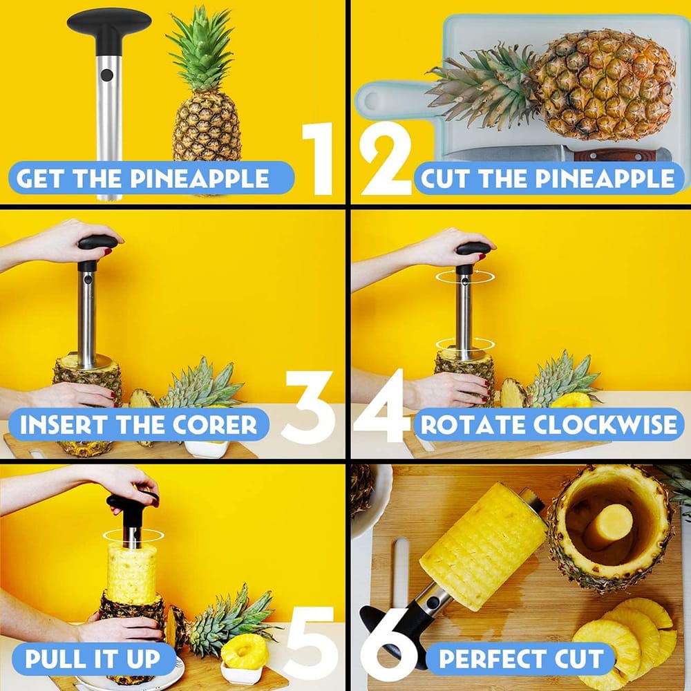 Stainless Steel Pineapple Cutter