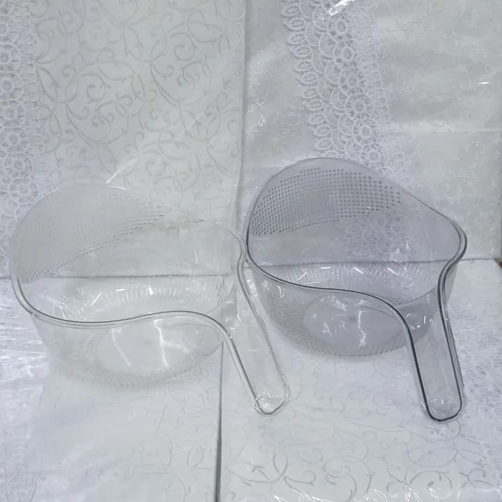 Acrylic Rice Washing Bowl