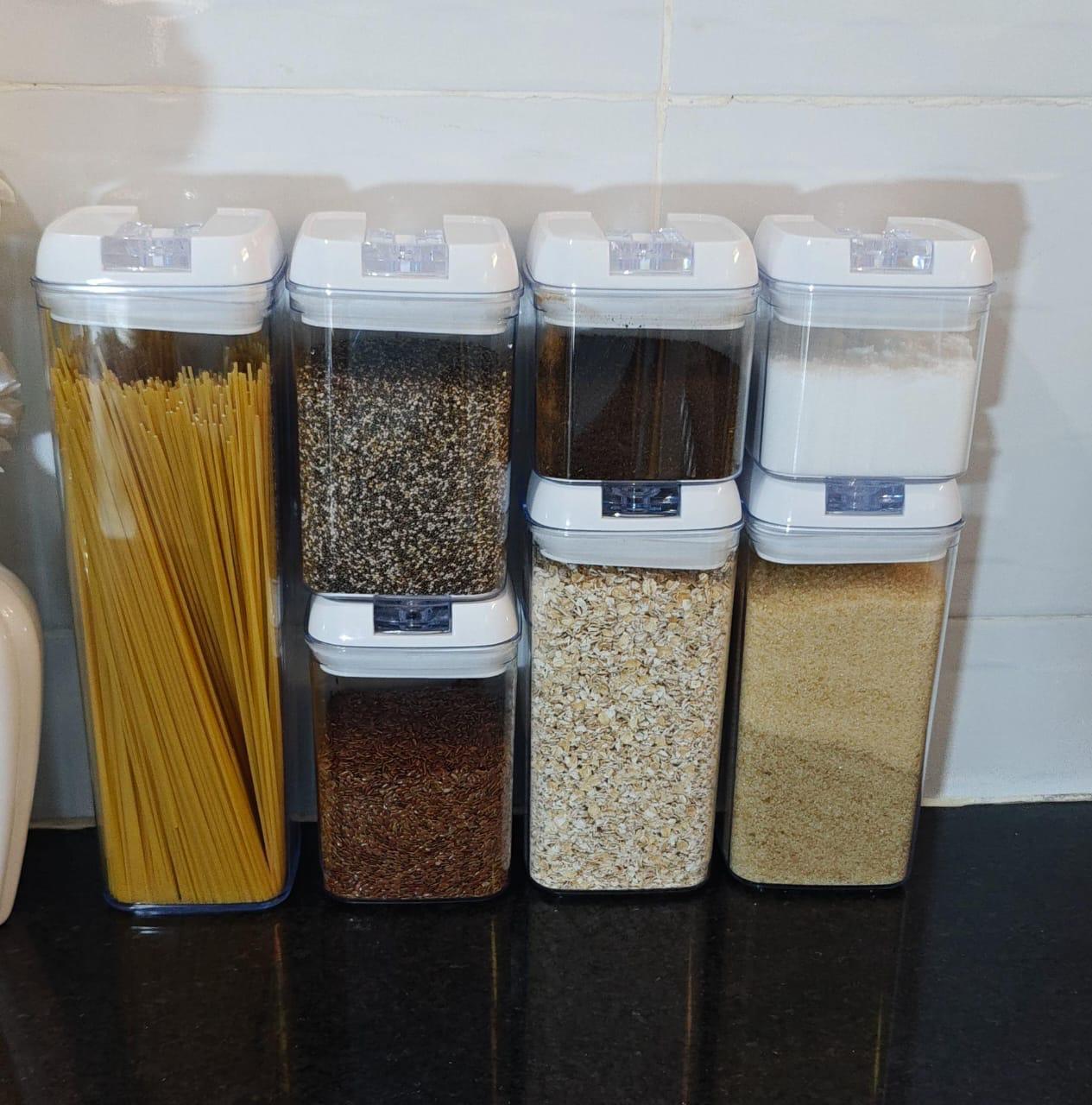 Acrylic 7pcs Set Food Containers