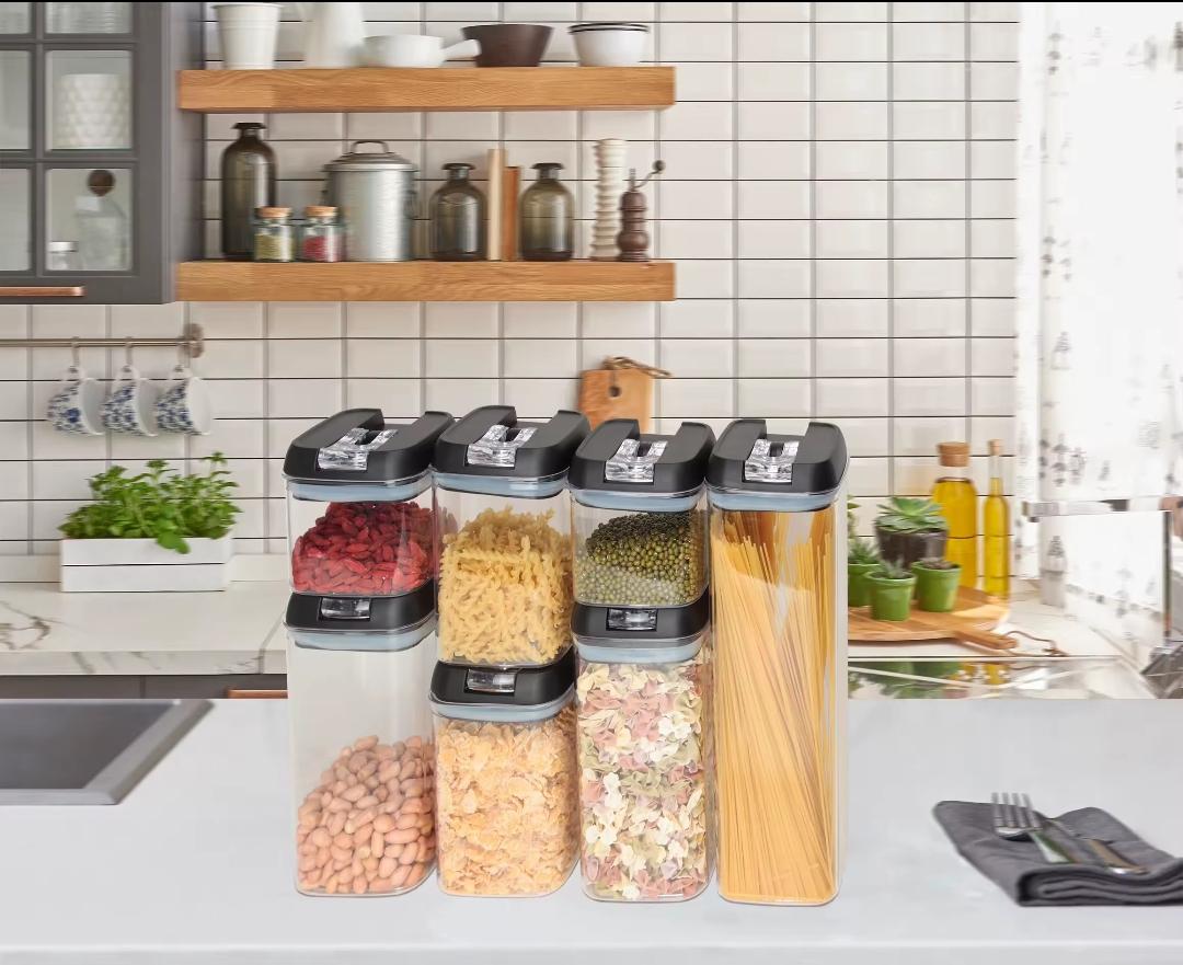 Acrylic 7pcs Set Food Containers