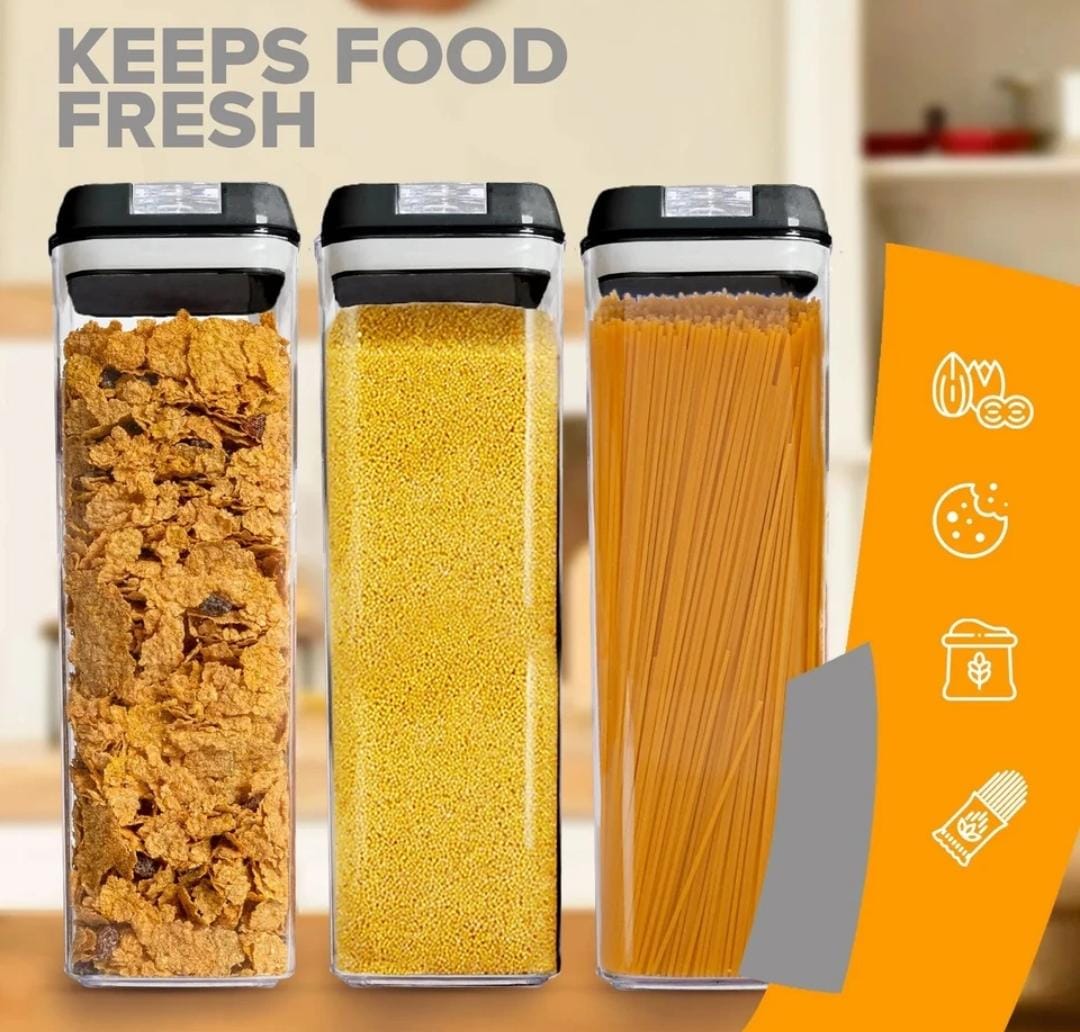 Acrylic Food Containers 4pcs Set
