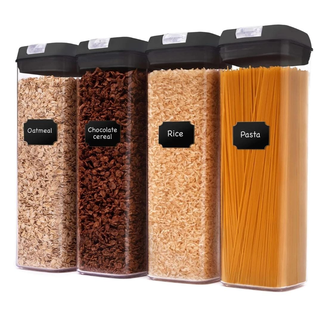 Acrylic Food Containers 4pcs Set