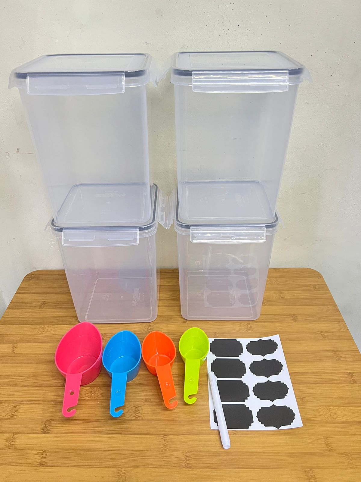 4pcs Food Storage Containers