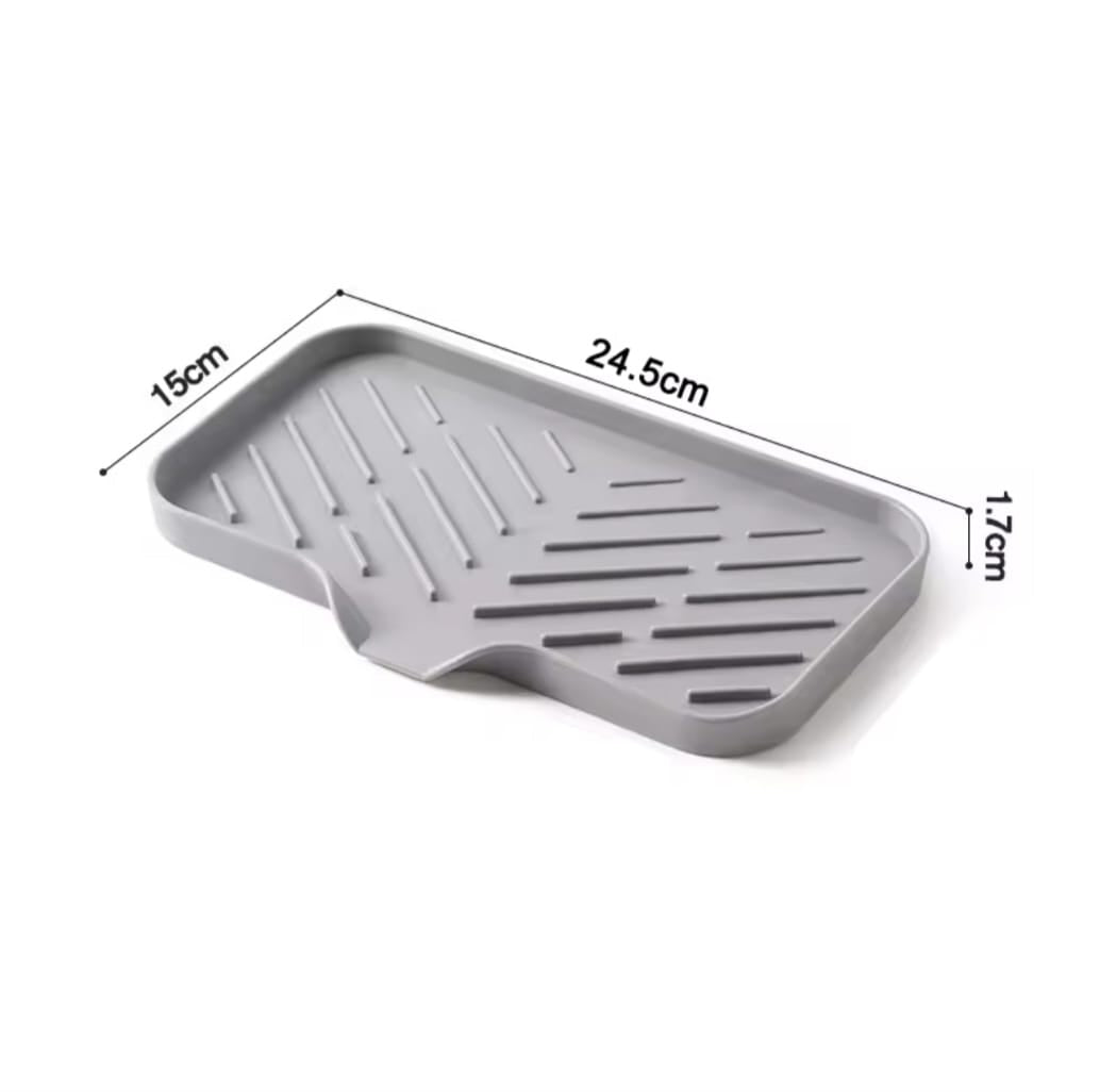 Sink Silicone Anti-slip Tray