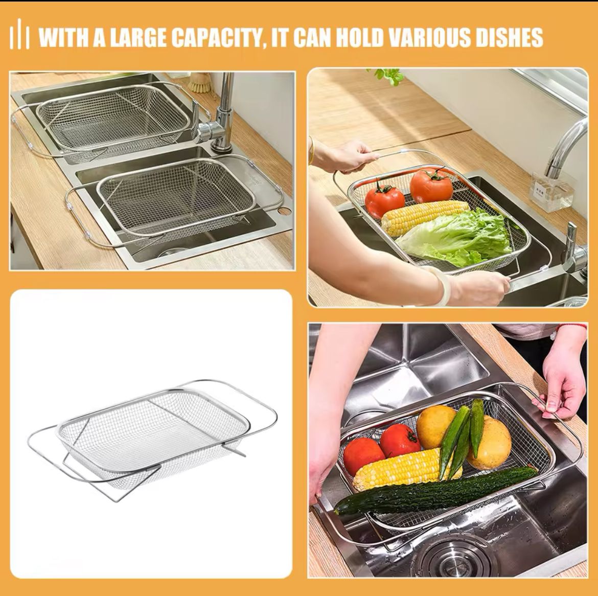 Over-The-Sink Colander