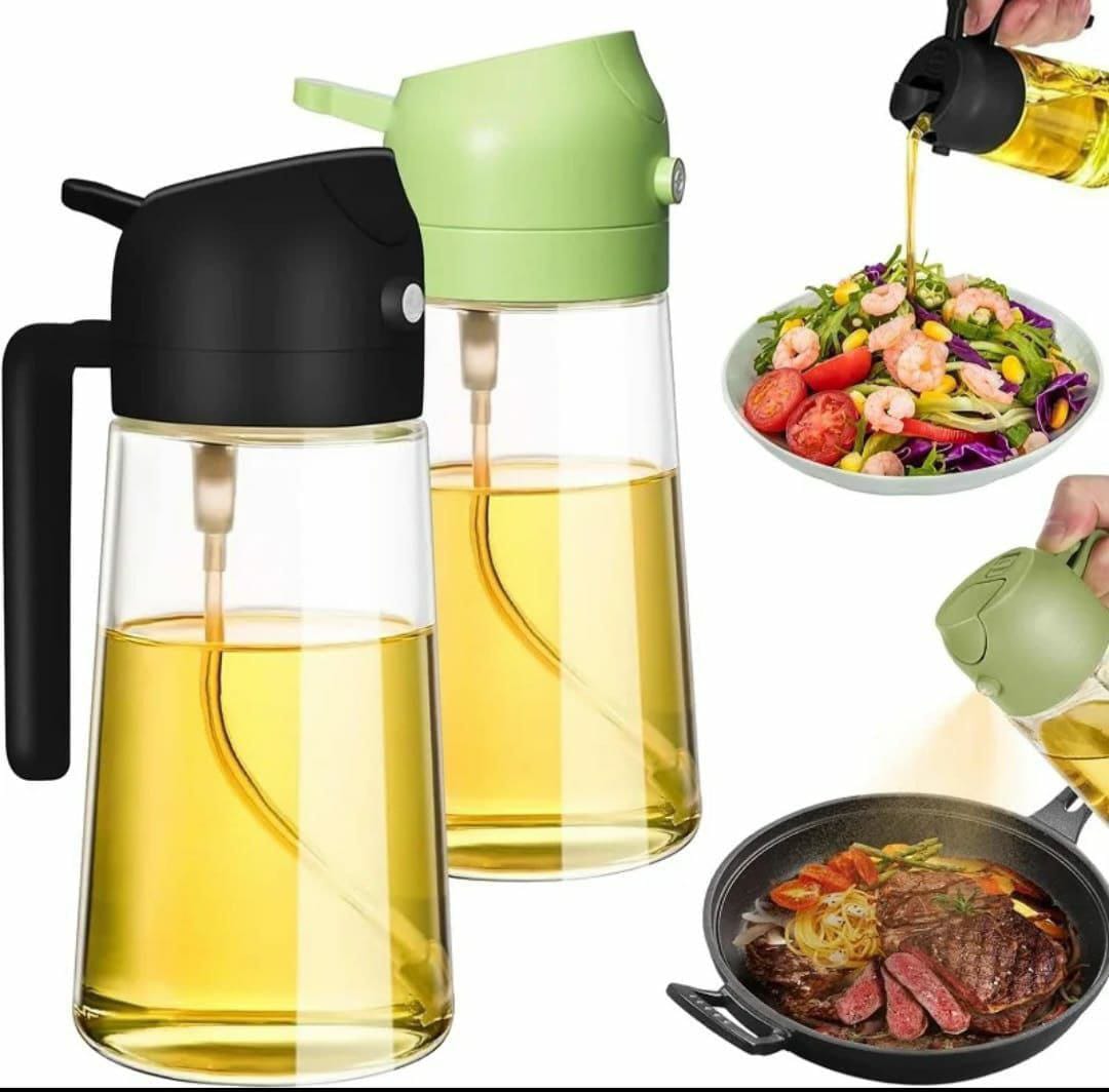 2 in 1 Oil Jar Sprayer & Dispenser
