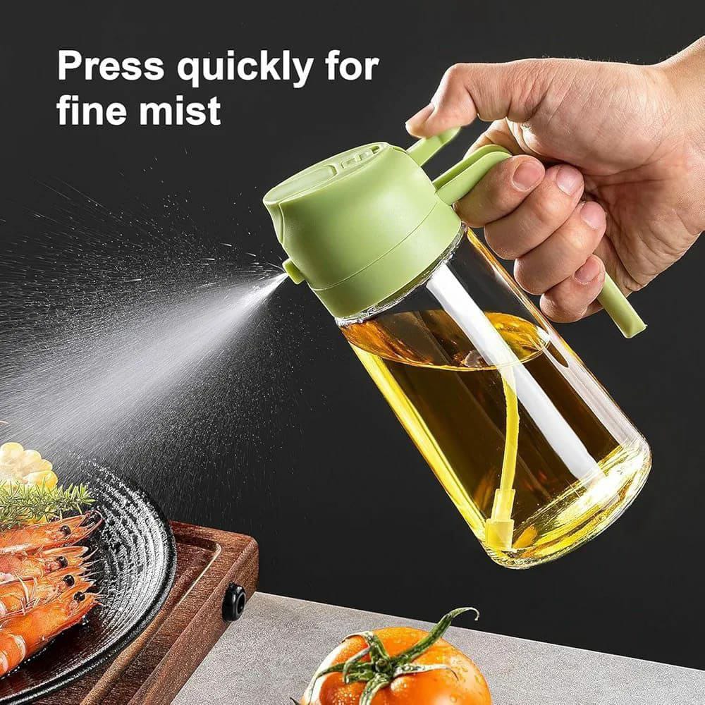 2 in 1 Oil Jar Sprayer & Dispenser