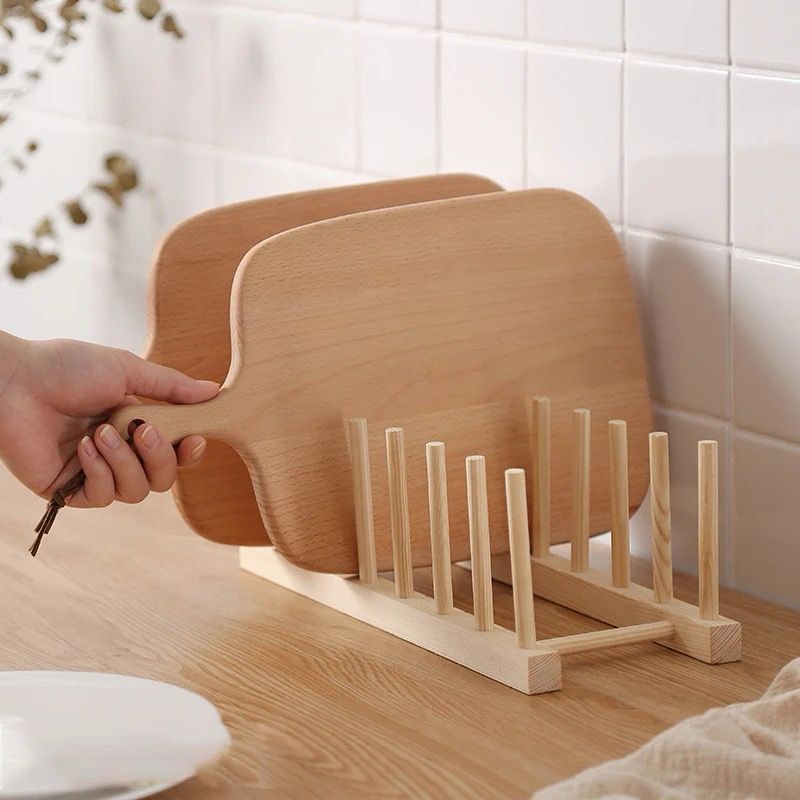 Wooden Plate Rack