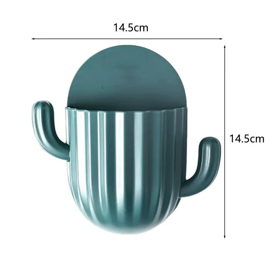 Household Wall Self-adhesive Cactus Storage