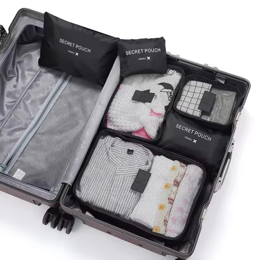 9pcs Luggage Travel Organizers for Suitcase