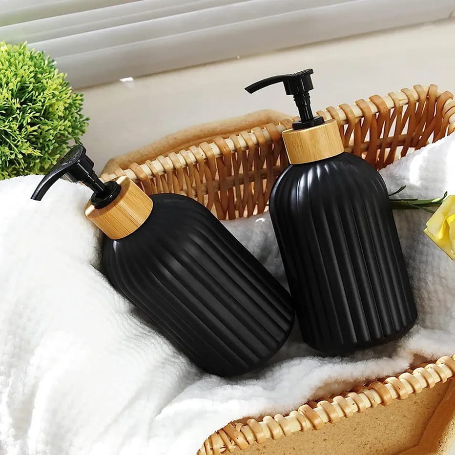 Luxury Glass Lotion Bottle Soap Dispenser