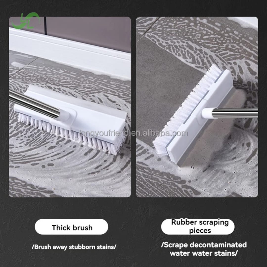 2 in 1 Floor Brush Scrubber