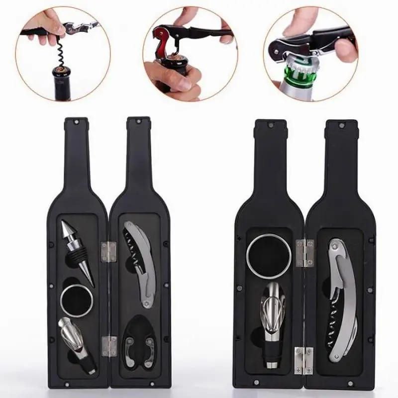 5pcs Bottle Shaped Wine Opener
