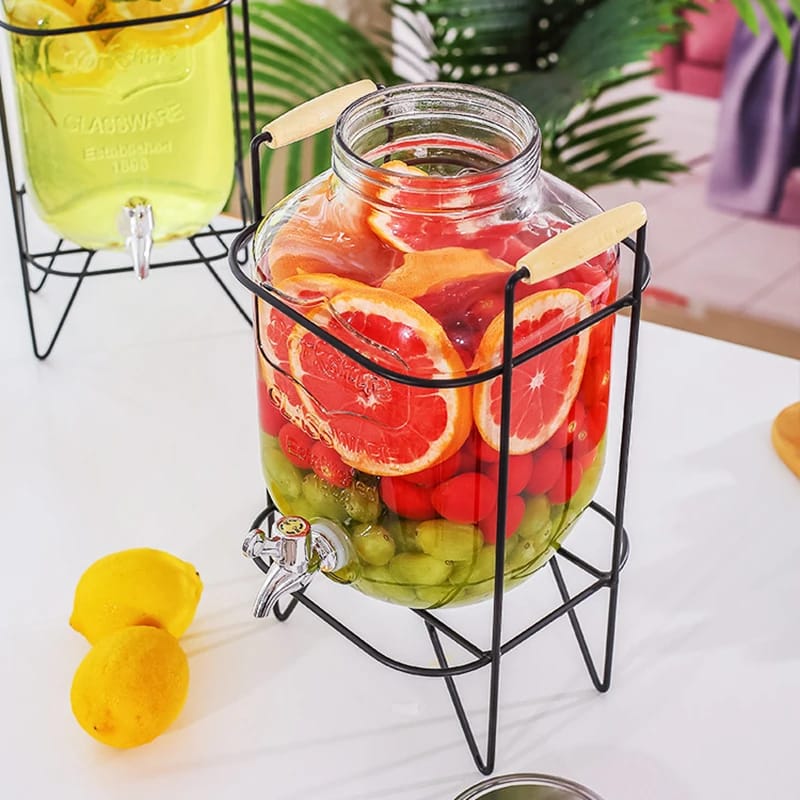 5L GLASS Juice dispensers