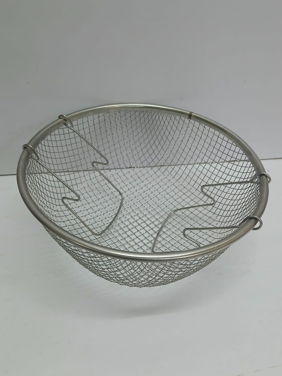 Stainless steel deep frying basket sieve