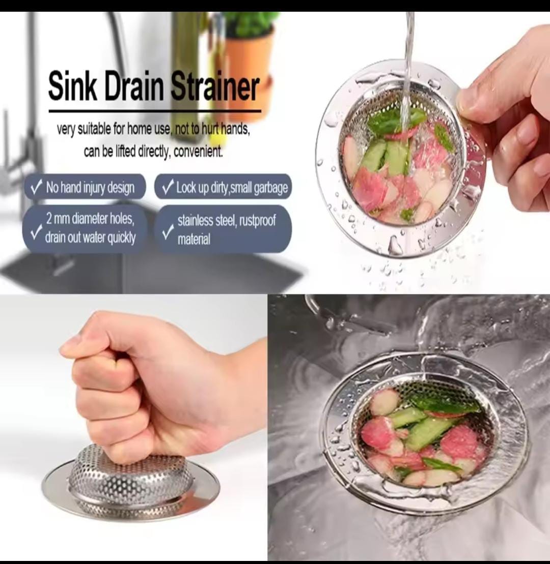 2 in 1 Kitchen/ Bathroom sink strainer