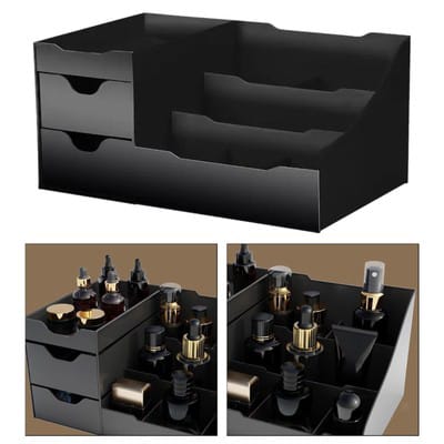 Desktop cosmetic/ cologne organizer