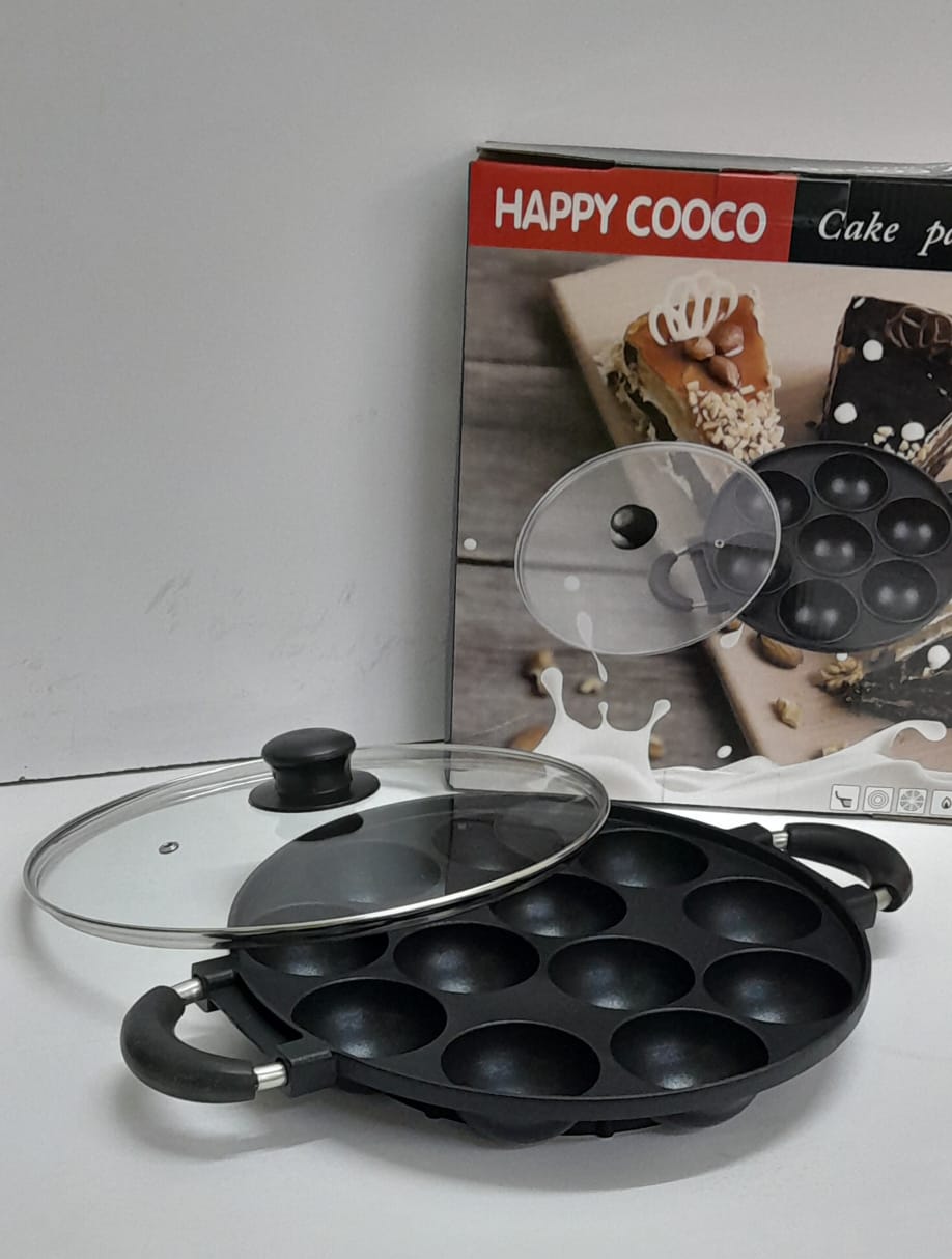 12Holes Non stick round vitumbua maker