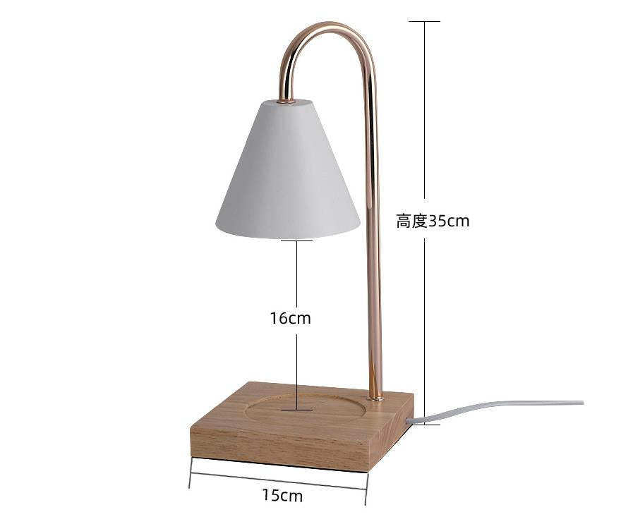 1pcs electric candle warmer( wood base)